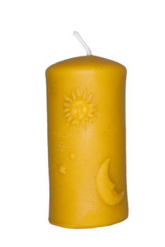 Kerze - Sonne, Mond u. Sterne - Gießform