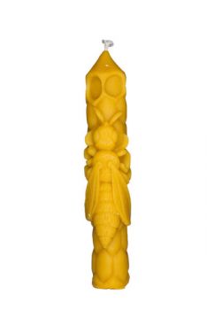 Imkerkerze mit Biene - Gießform