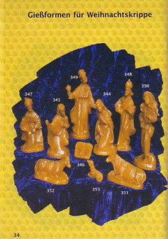 Gießform Krippefigur König