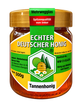 Feinster Deutscher Tannenhonig 500g