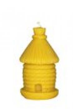 Kerze Bienenhaus