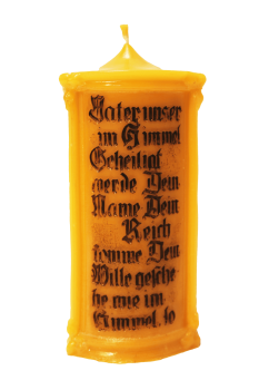 Vater unser... - Kerze - etwas ganz besonderes!