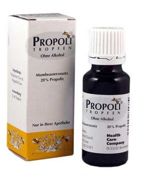 Propolis Tropfen 20% ohne Alkohol - 20 ml