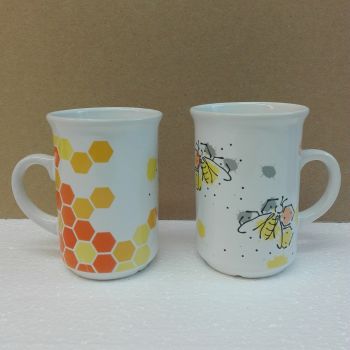 Keramikbecher Bienendekor 250 ml