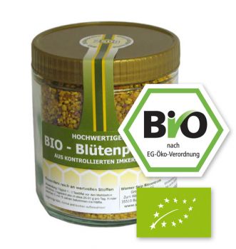 Bio Blütenpollen - 250 g im Glas