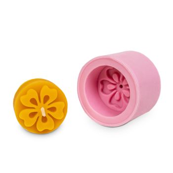 Gießform Teelicht "Blume"