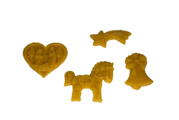 Christbaumschmuck 4fach - Gießform