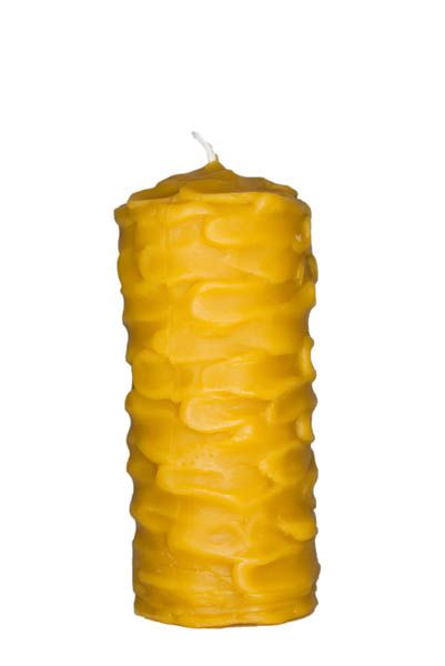 Kerze mit Struktur - Gießform