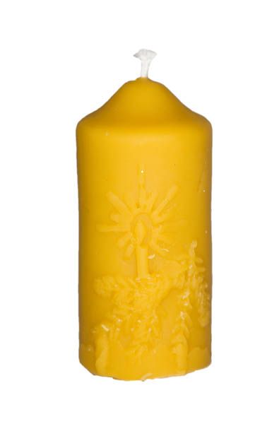 Kerze 'Kerze mit Zweig' - Gießform