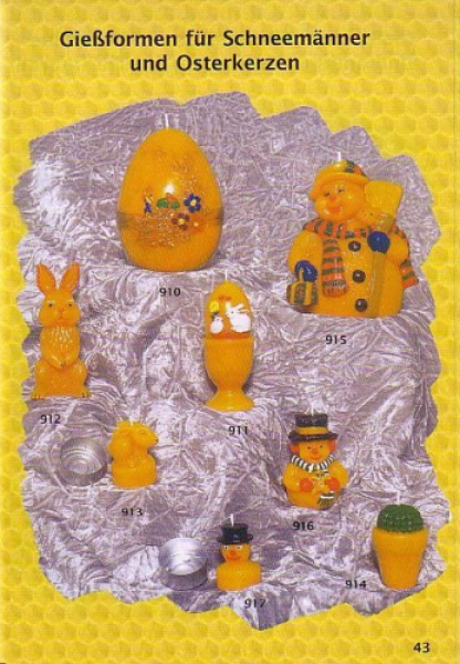 Gießform Osterhase
