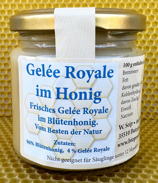 Gelée Royale im Honig
