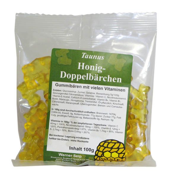 Honig - Gummibärchen - 100 g