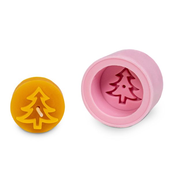 Gießform Teelicht "Tannenbaum"